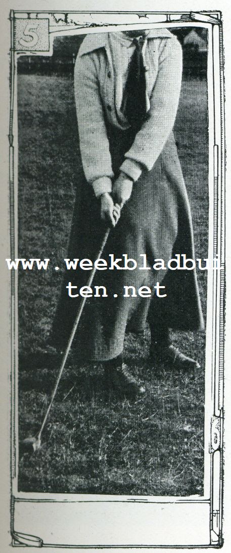 GOLF EN HOCKEY. Slechte houding bij golf