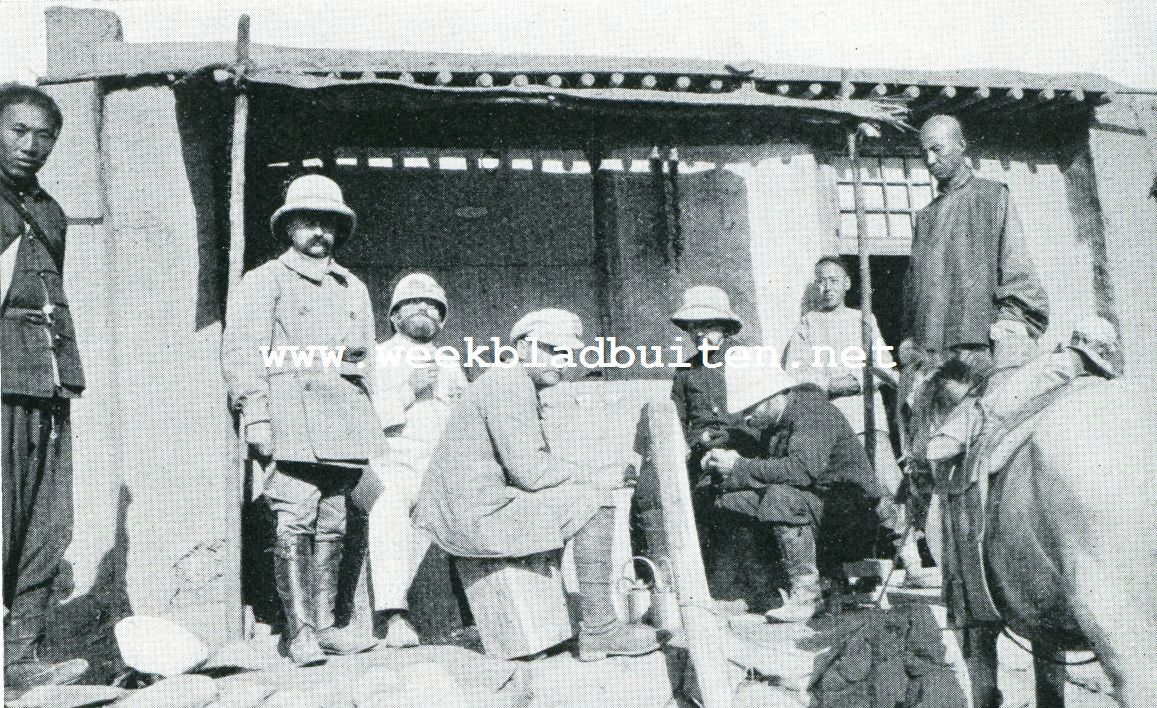 Peking-Parijs. Oponthoud in een herberg te Kalgan