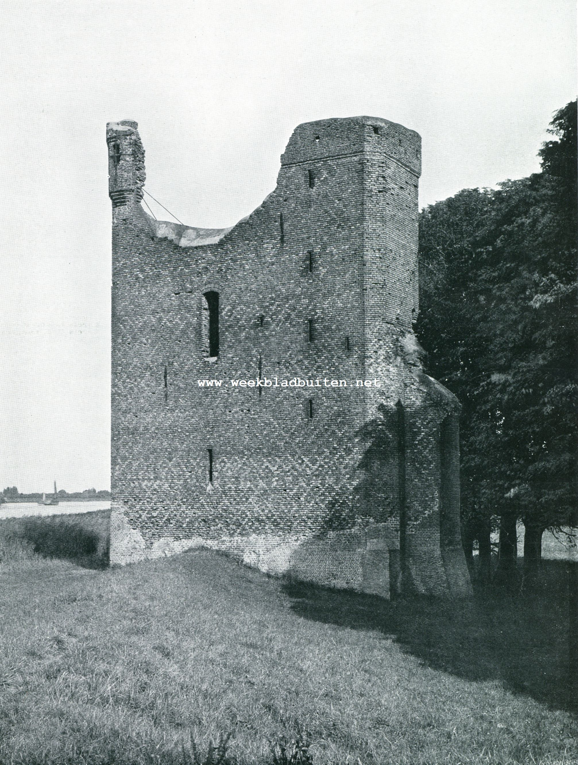 Het Slot Merwede (Noordwestzijde)