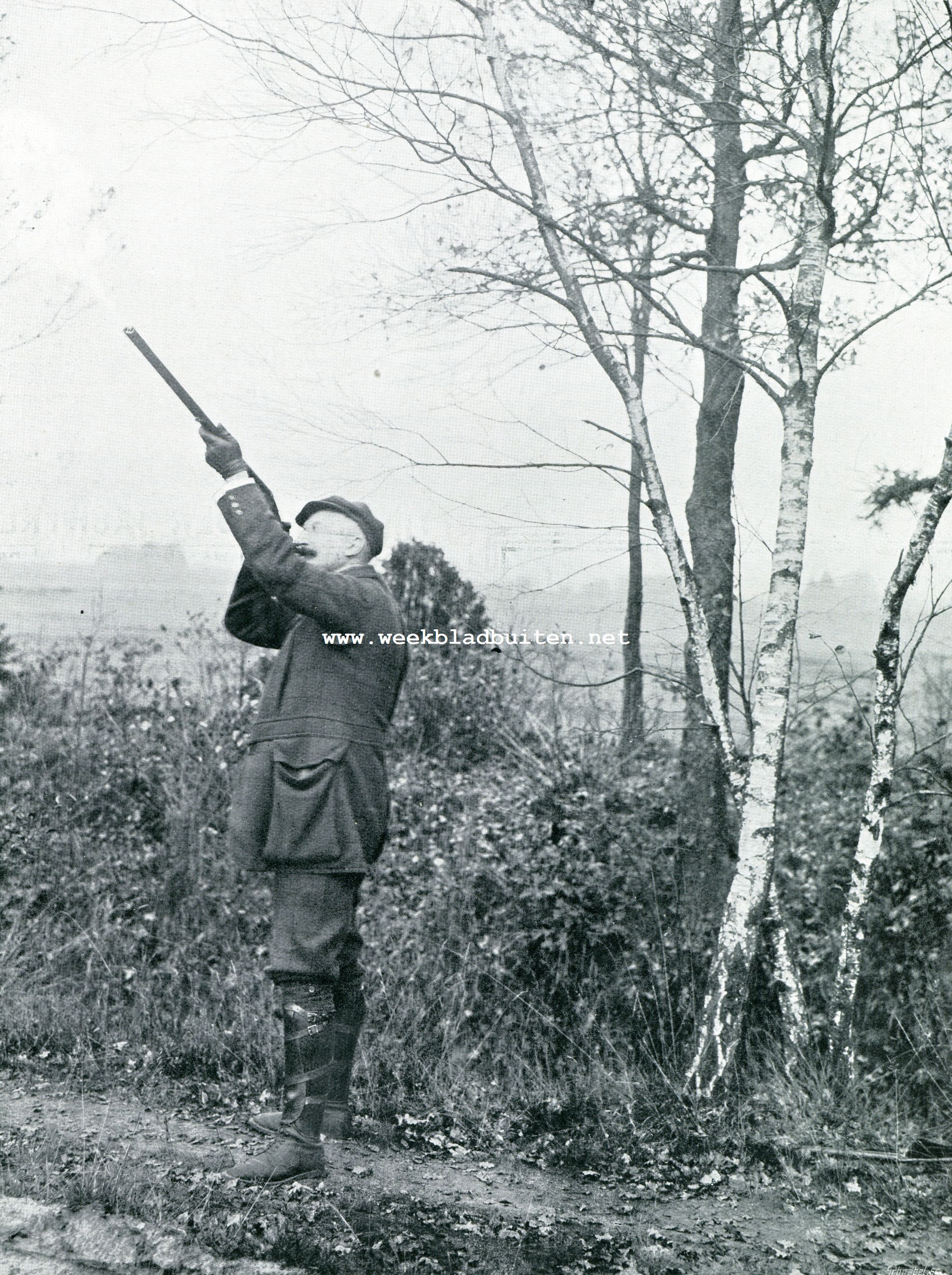Een bekende Geldersche schutter op post; Mr. A.A. Baron van Nagell