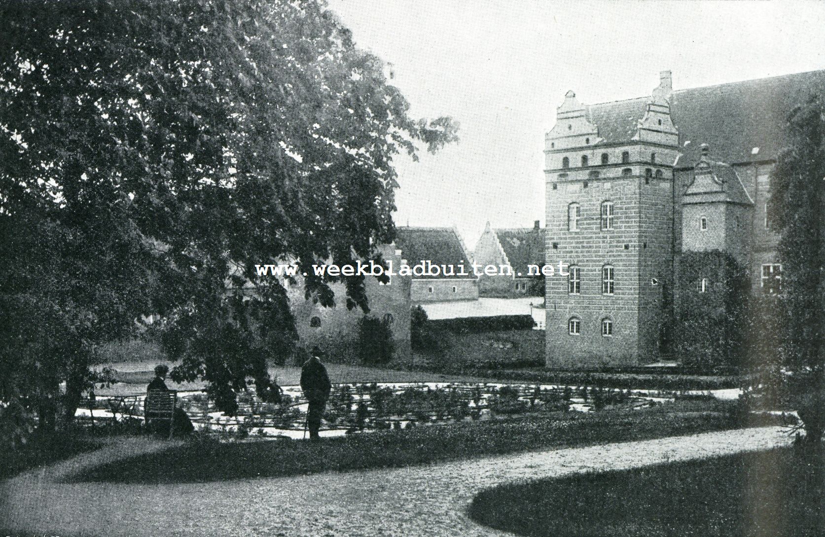 Holckenhavn, tuindetail