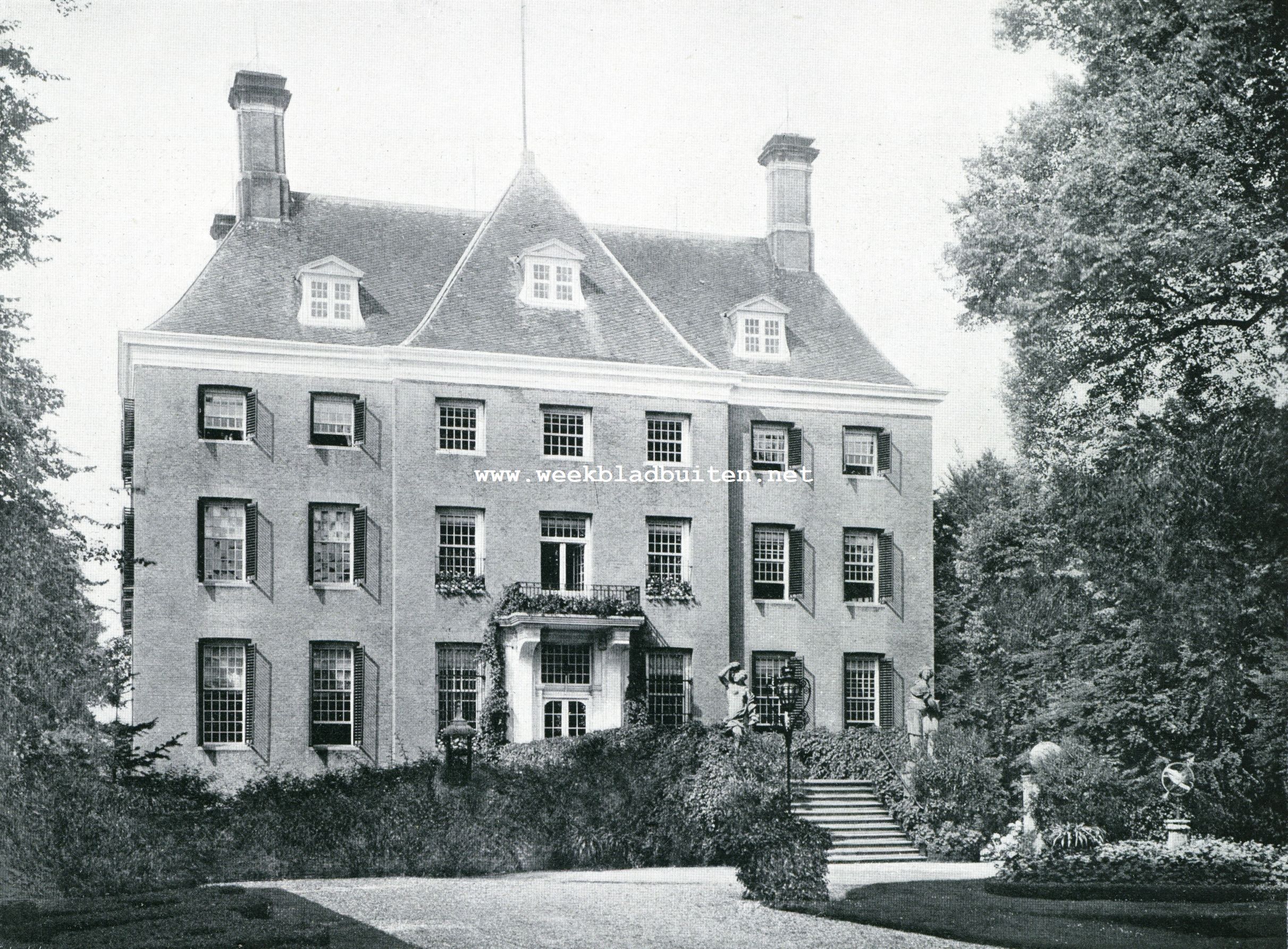 Het Huis te Amerongen. Voorgevel