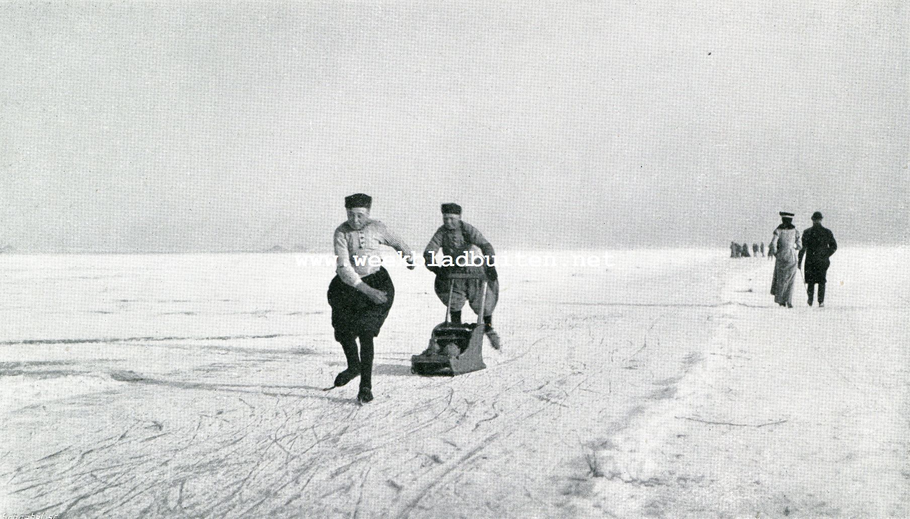 Naar Marken te voet of op schaatsen