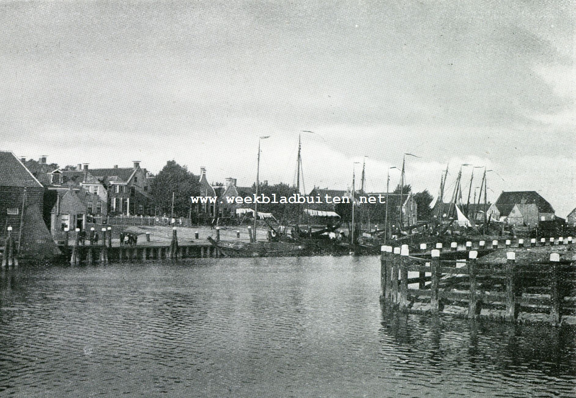 Urk en de Urkers. Ingang der haven