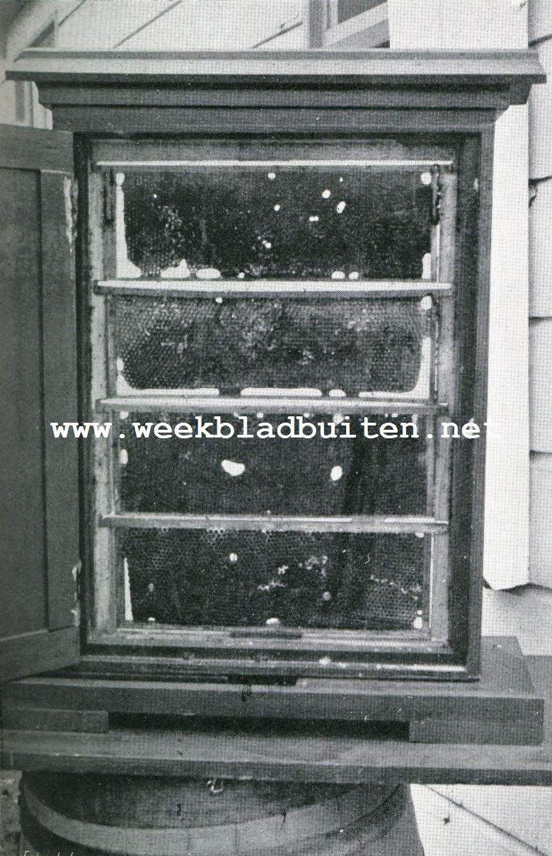 Observatiekasten. Observatiekast gesloten