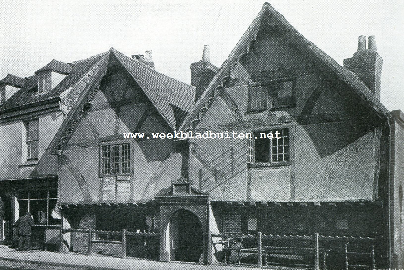 De oudste huisjes van Winchester