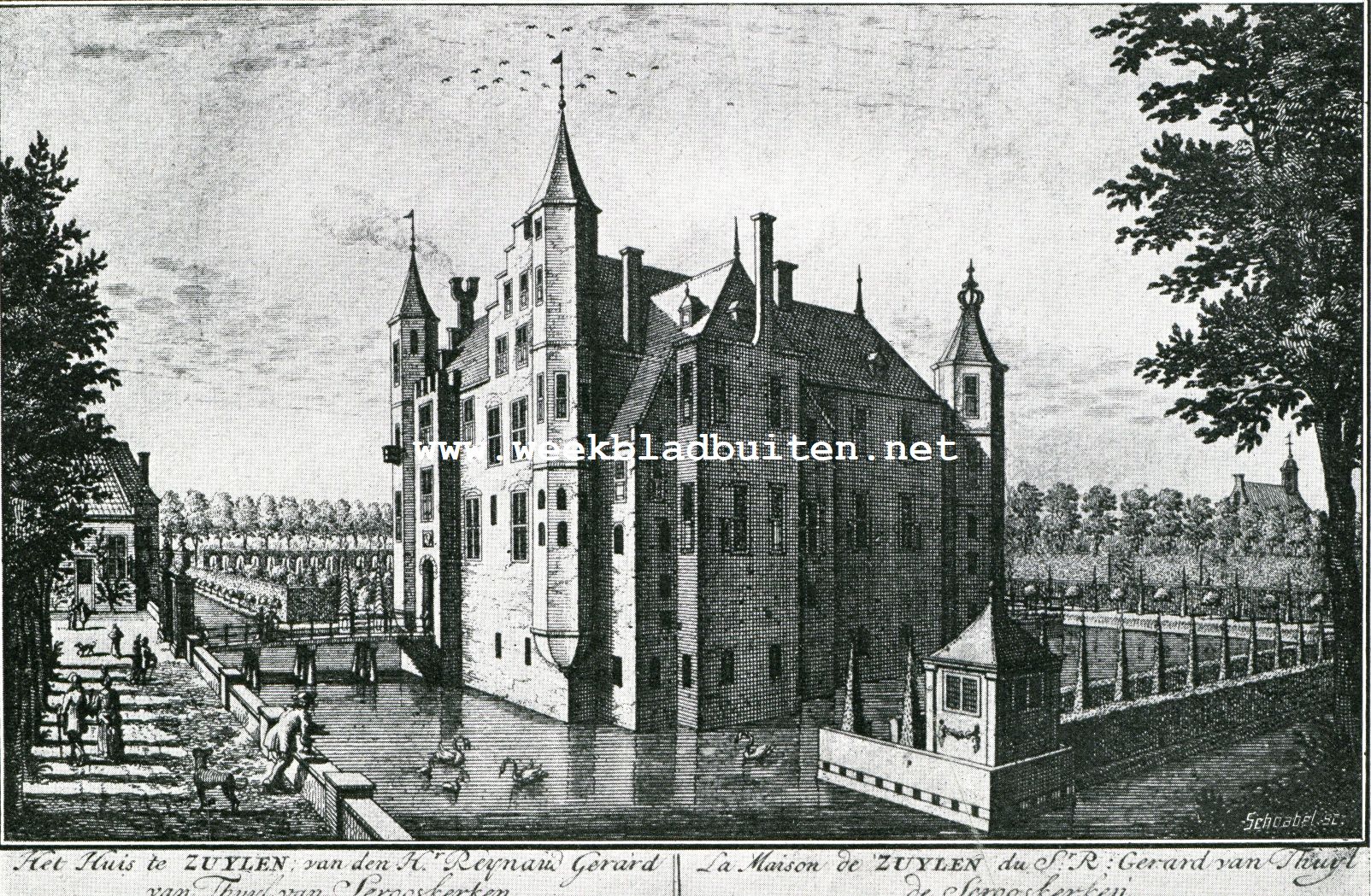 Het Kasteel Zuylen. Zuylen. Zonder titel 1