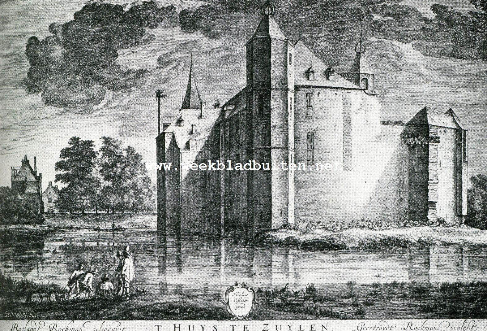 Het Kasteel Zuylen. Zuylen. Zonder titel 2