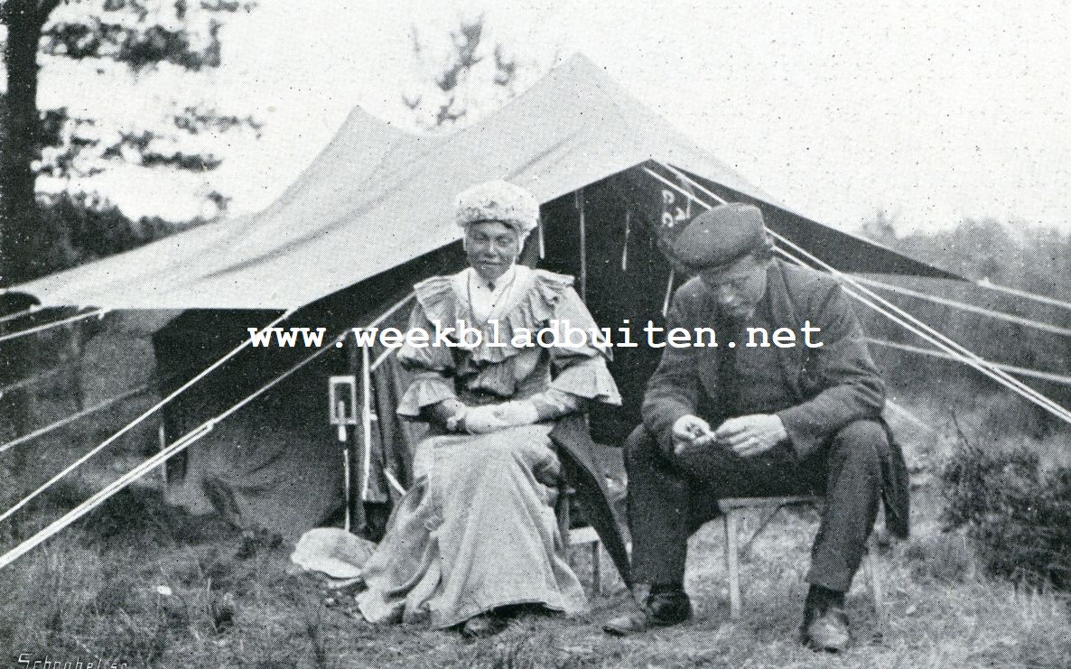 Vagebondeerende wielrijders. Visite