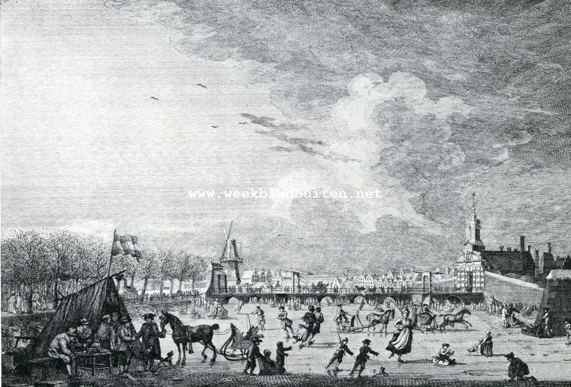 Van den Amsterdamschen zelfkant. De Haarlemmerpoort van 1615