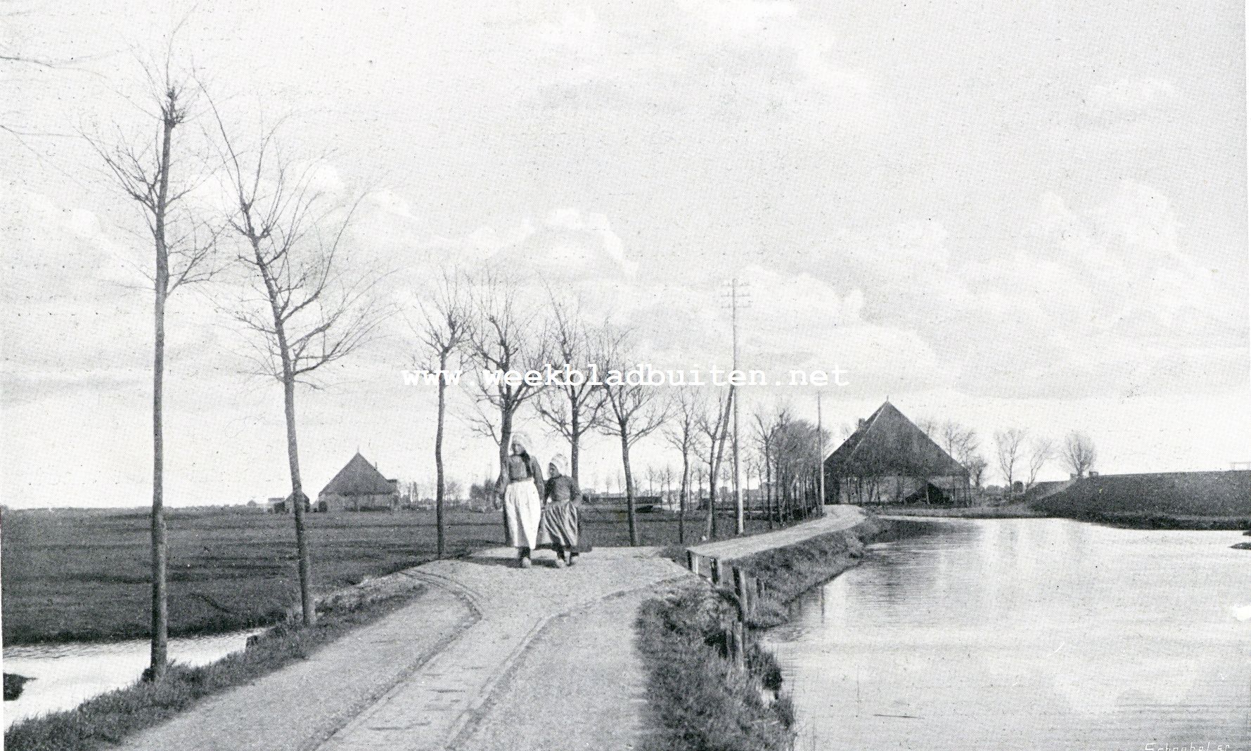 Volendam. Uit wandelen