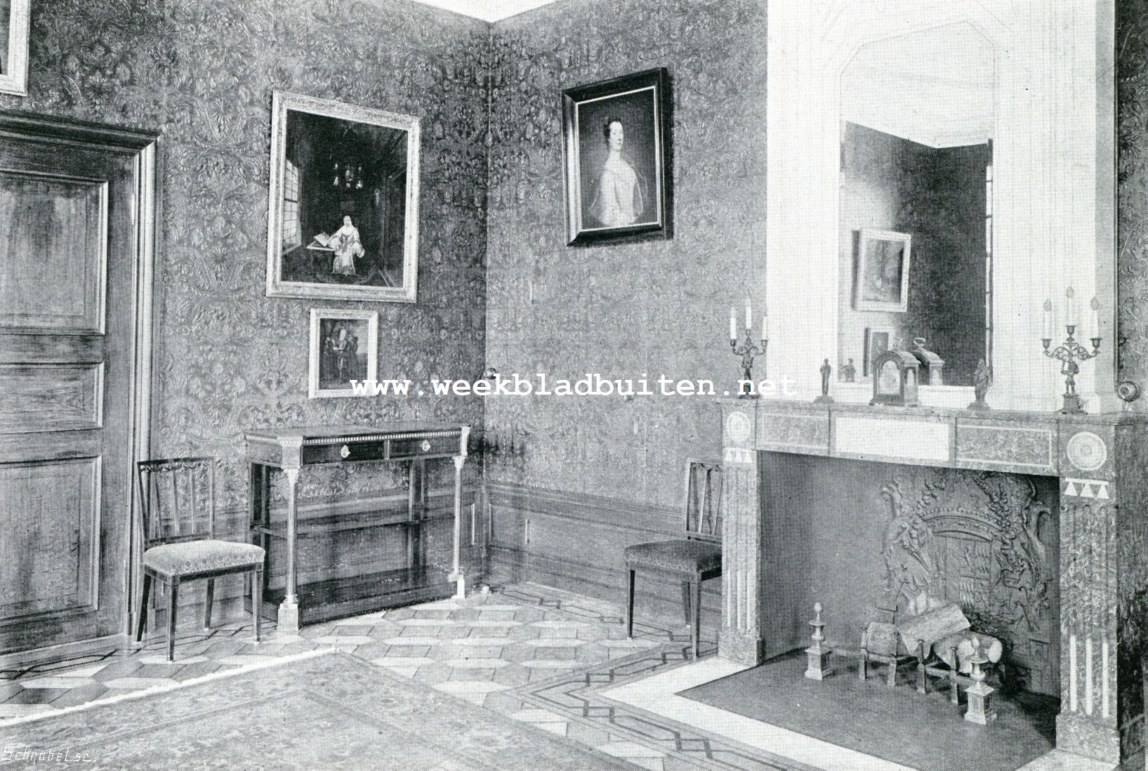 Het Kasteel Heeze. (de Eetzaaal)