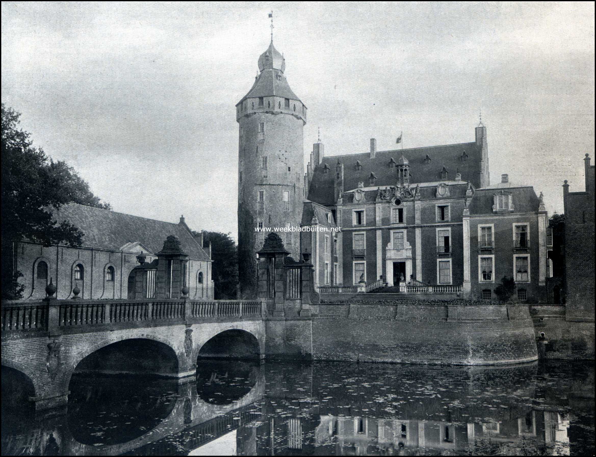 Het Kasteel Rechteren. Front