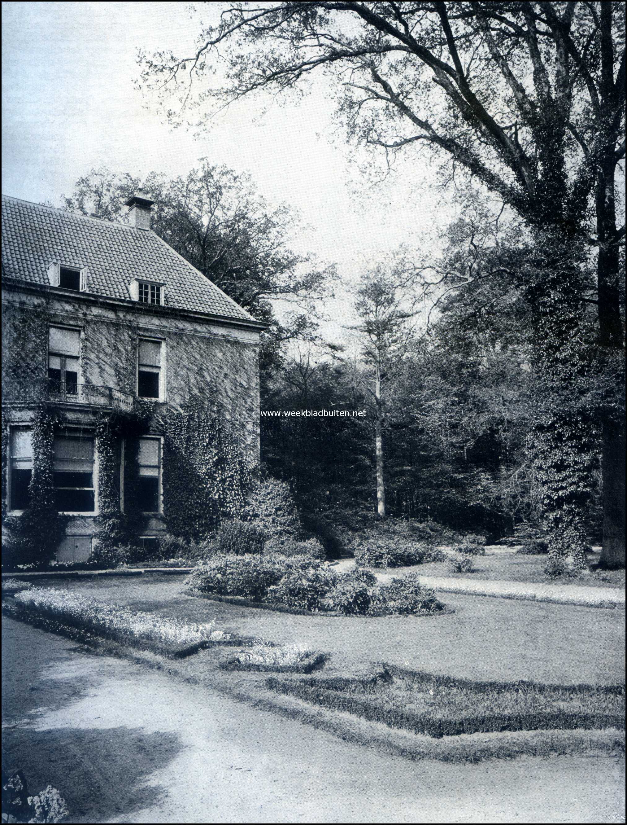 Zuidelijke gevel van het Huis Gooilust
