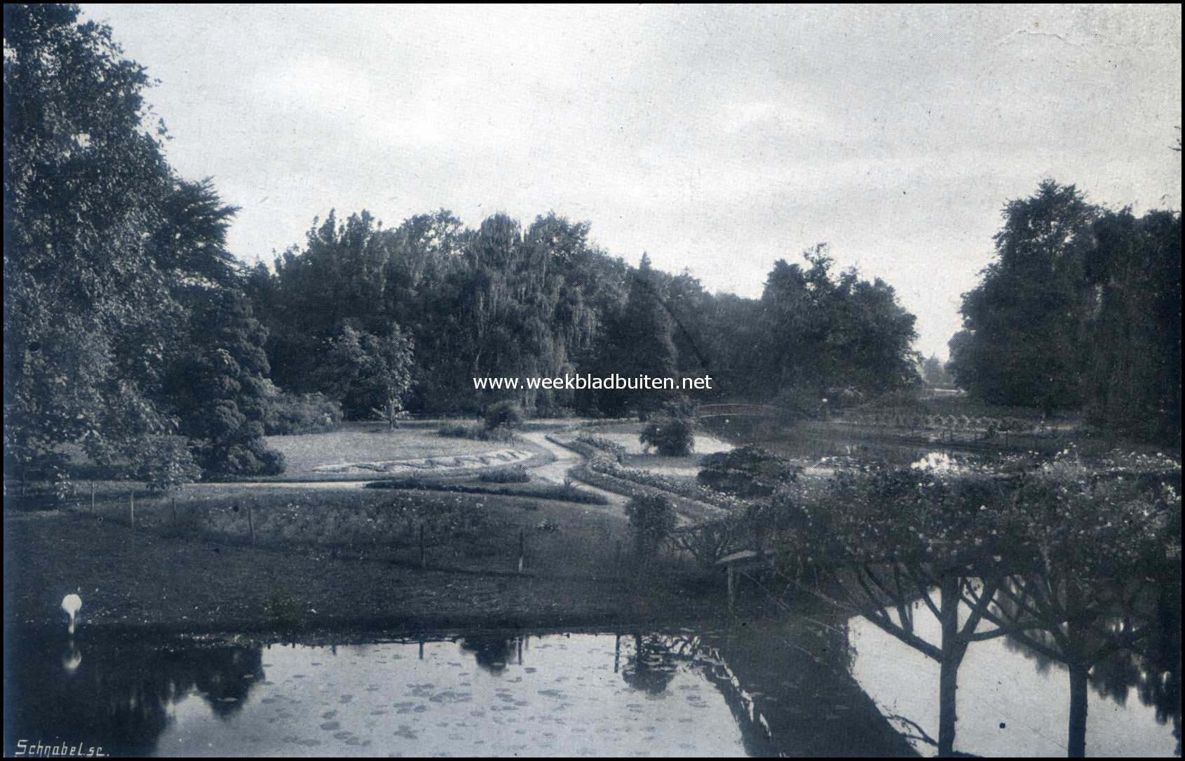Het Kasteel Helmond. Het Slotpark