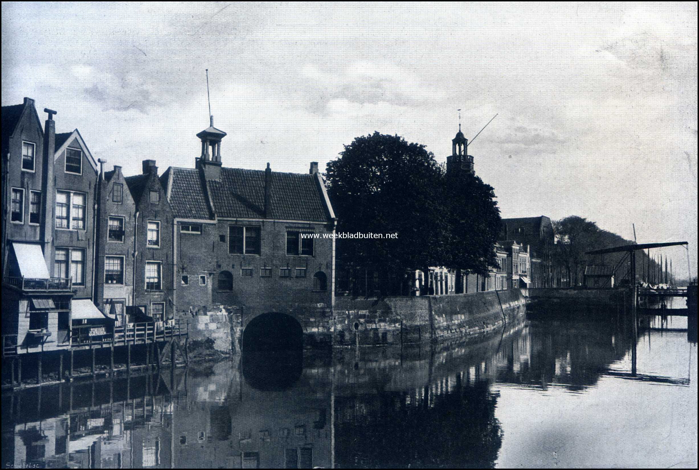 Oud-Delfshaven. De Albrechtskolk te Delfshaven (1906)