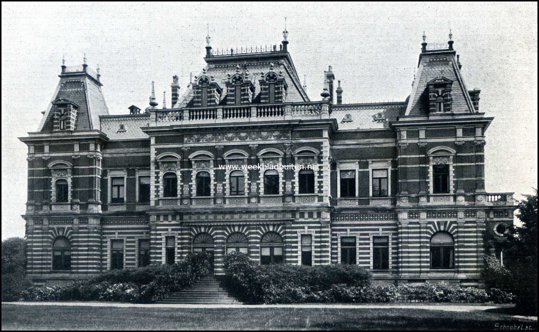 Oud-Wassenaar. Het Kasteel Oud-Wassenaar. Westzijde