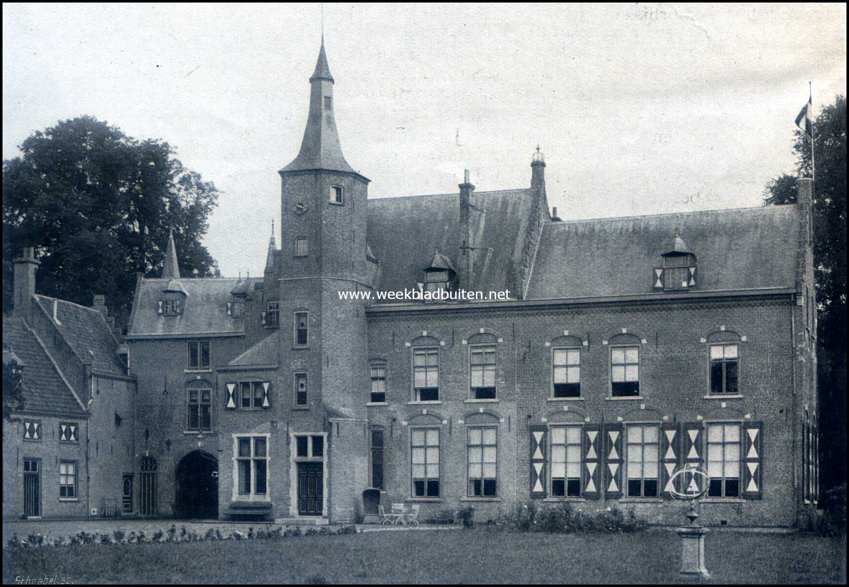 Het Kasteel Maurick. Noordzijde