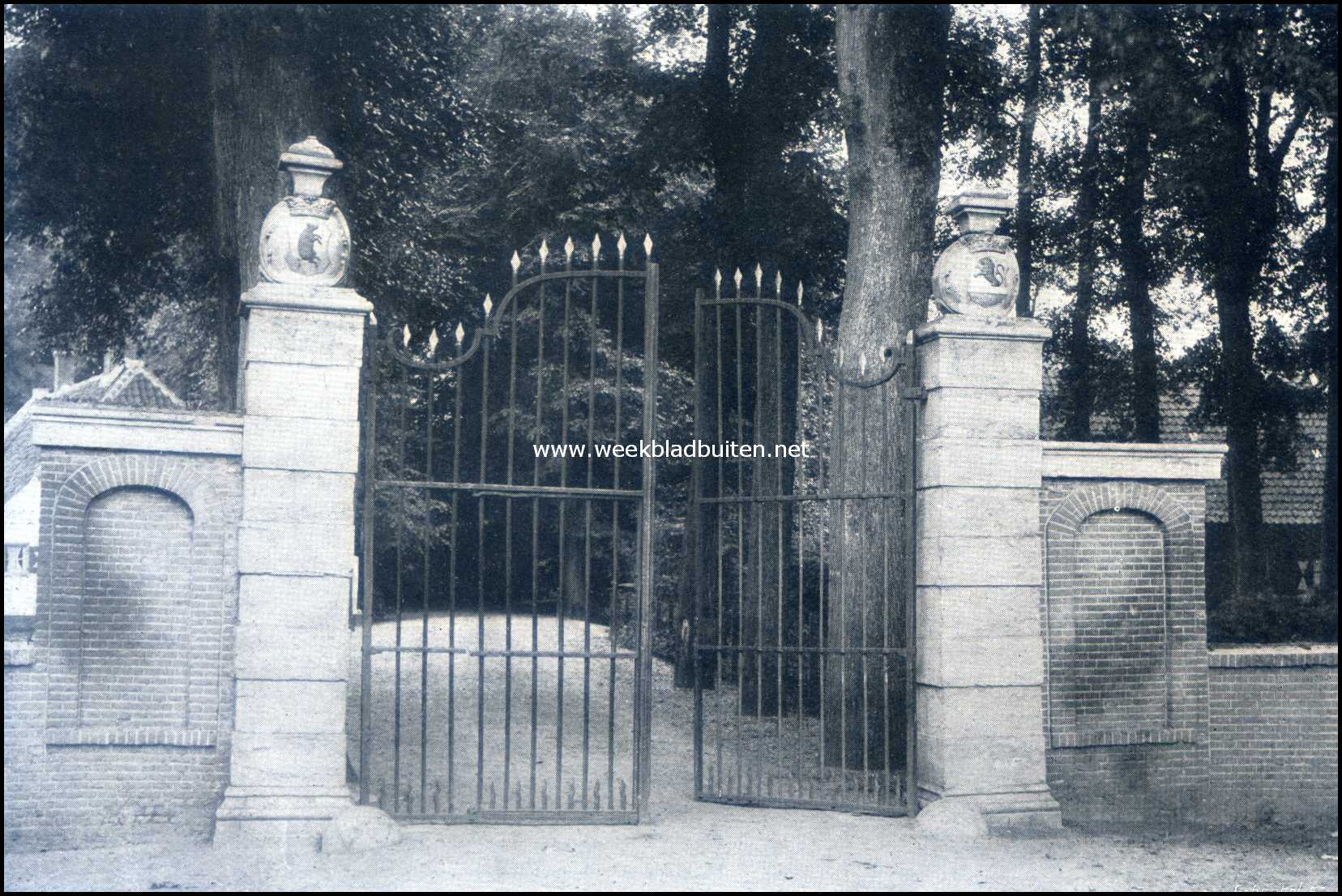 Het Kasteel Maurick. Tuinhek