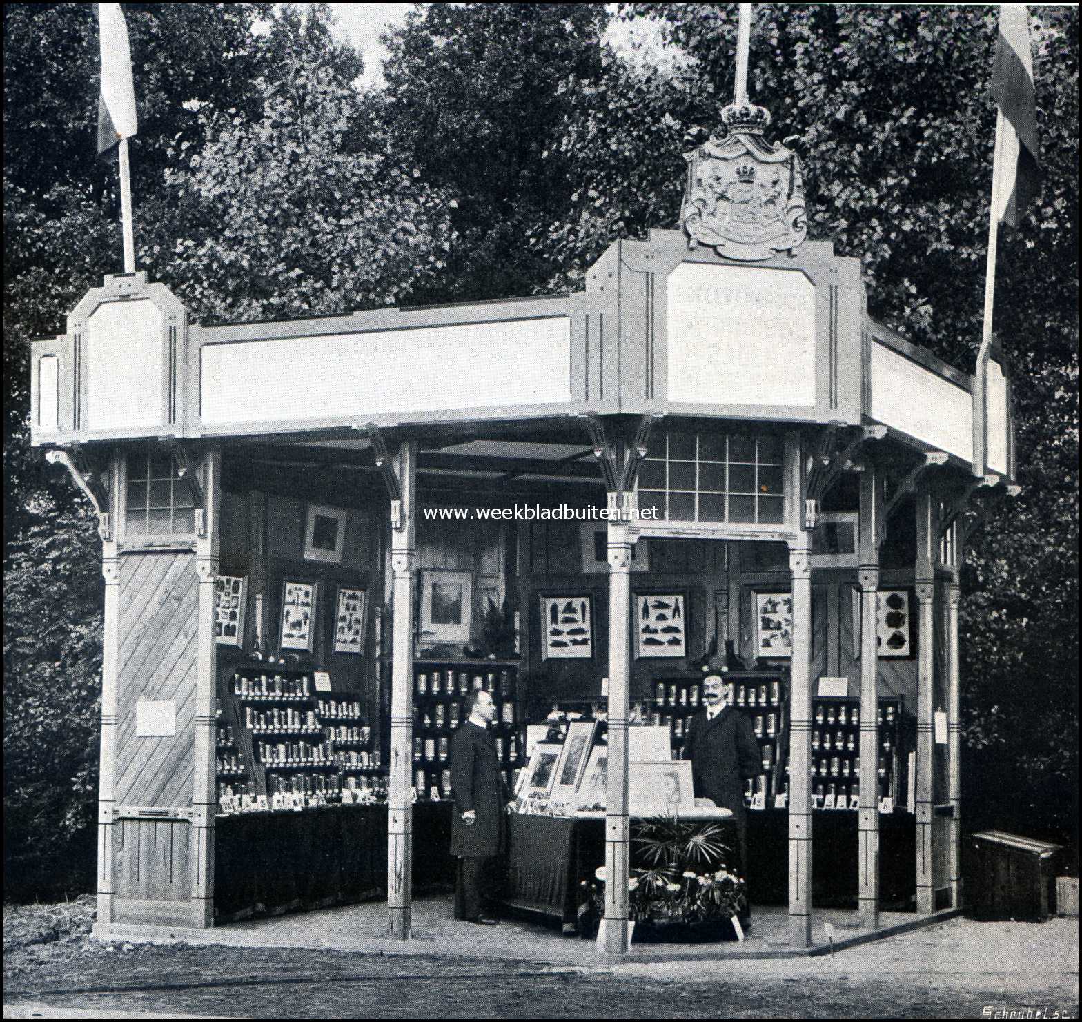 De groote tuinbouwtentoonstelling te Zeist. Stand van D. Turkenburg, te Bodegraven