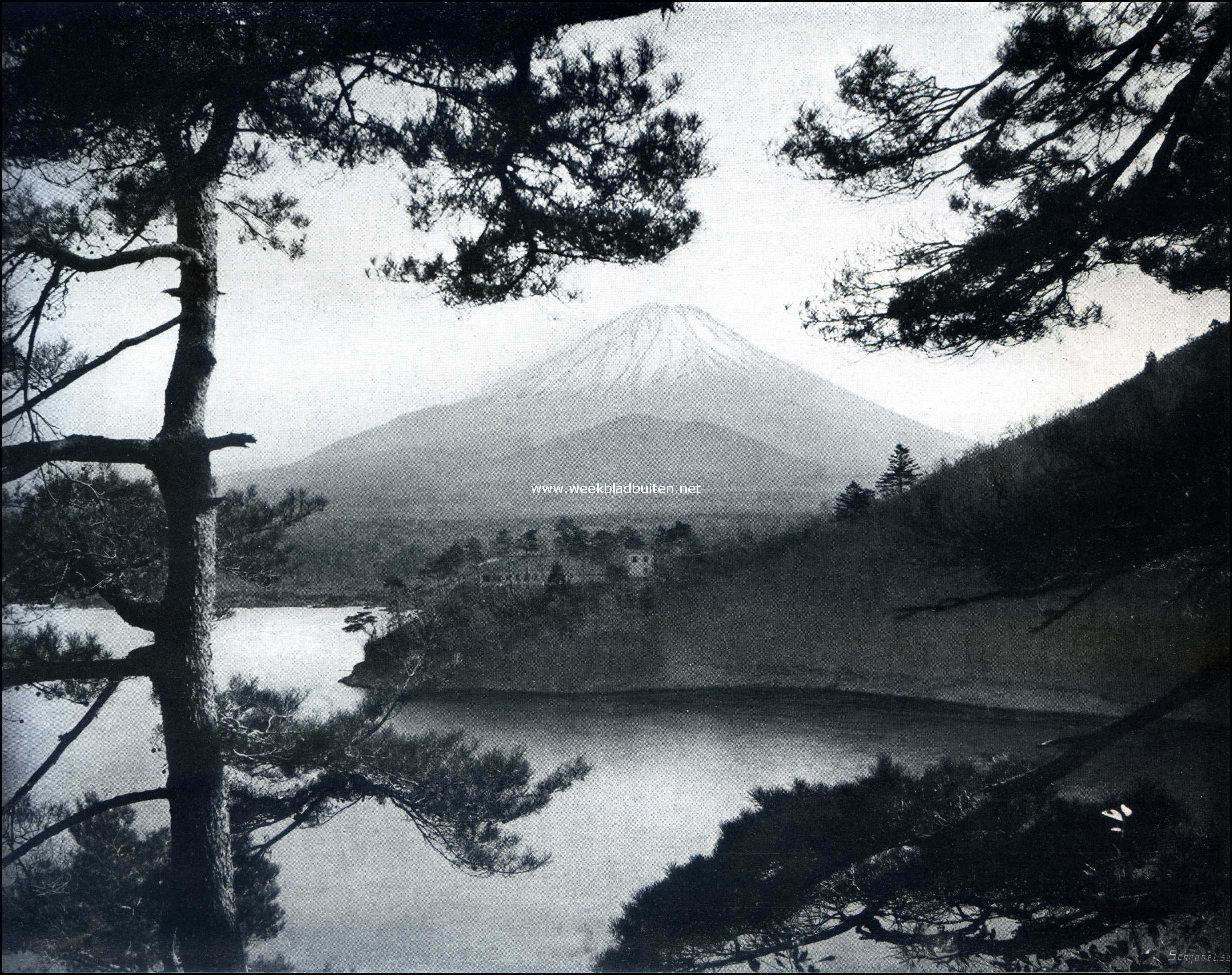 Een Nieuwjaarsuitstapje in de Japansche bergen. De heilige berg 