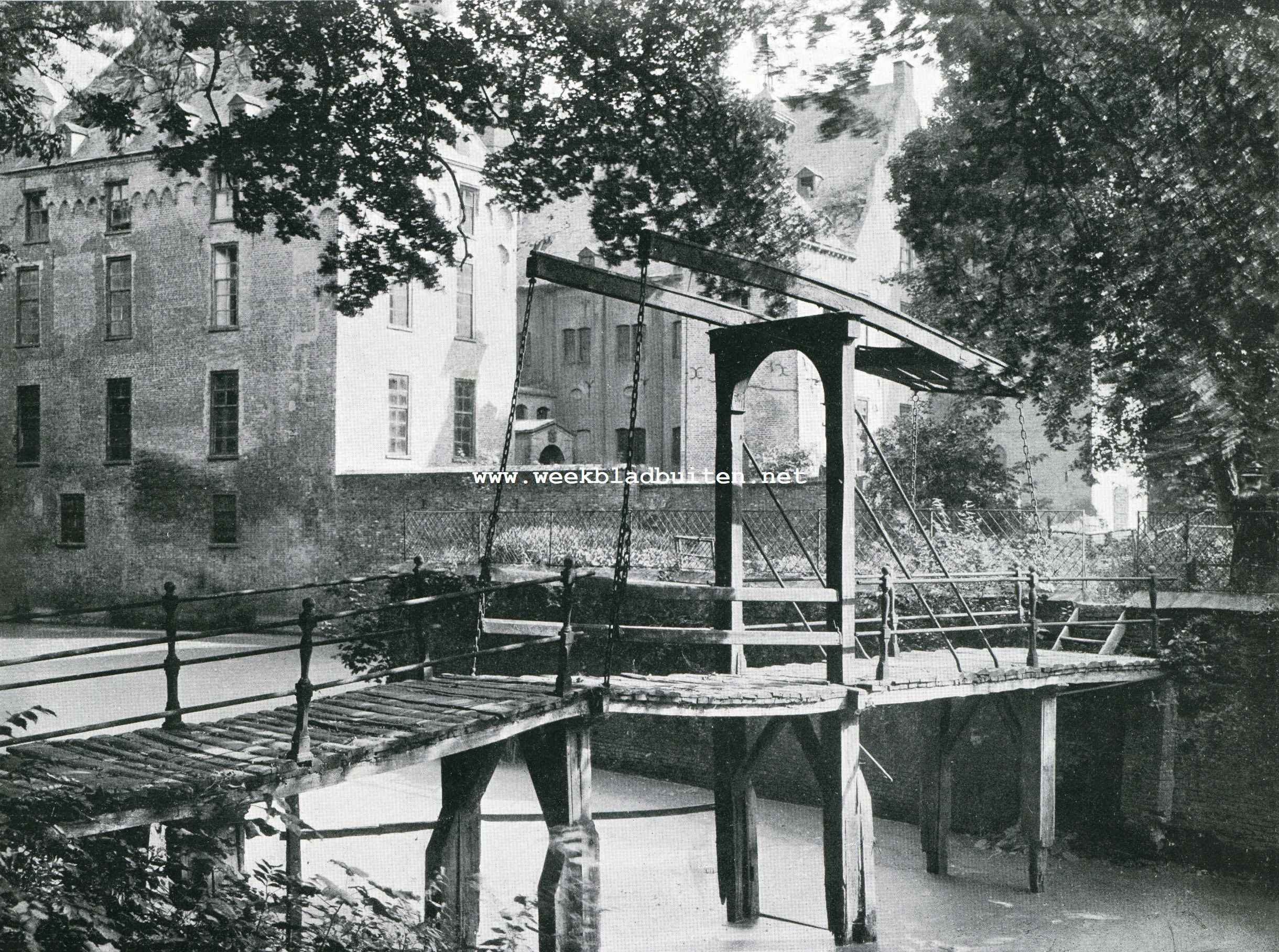 De Doorwerth. Slotbrug