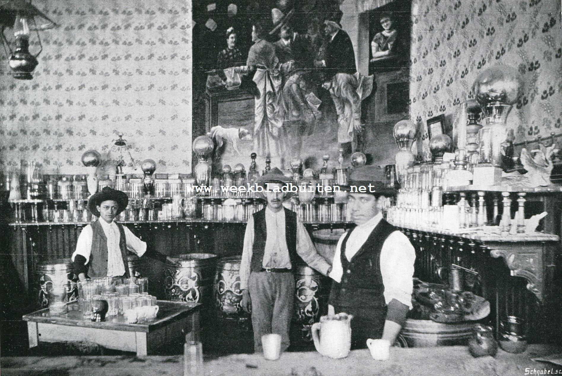 Van den Maguey. Interieur van een groote 