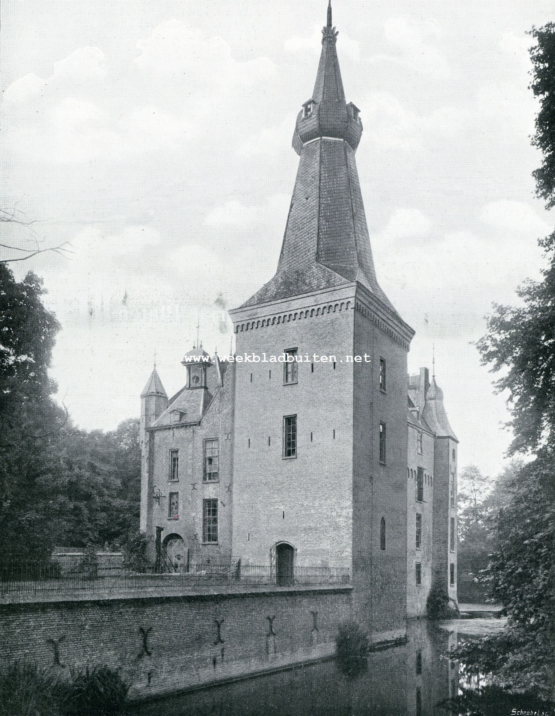 De Doorwerth. Zuid-Westzijde