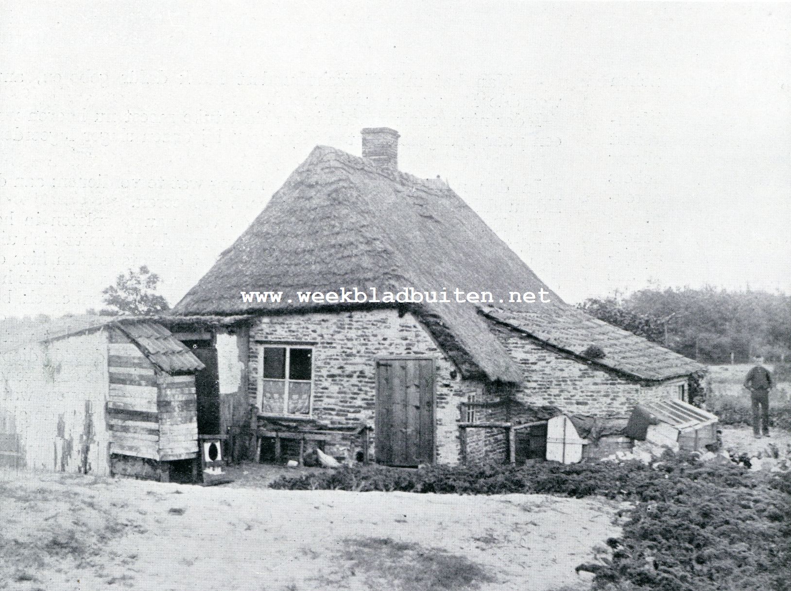 Noord-Brabant. Noordbrabantsche boerderij