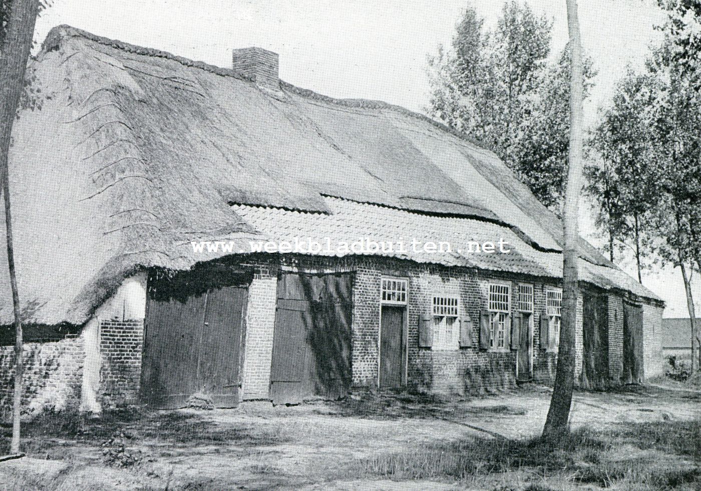 Noord-Brabant. Type van een Noordbrabantsche boerderij