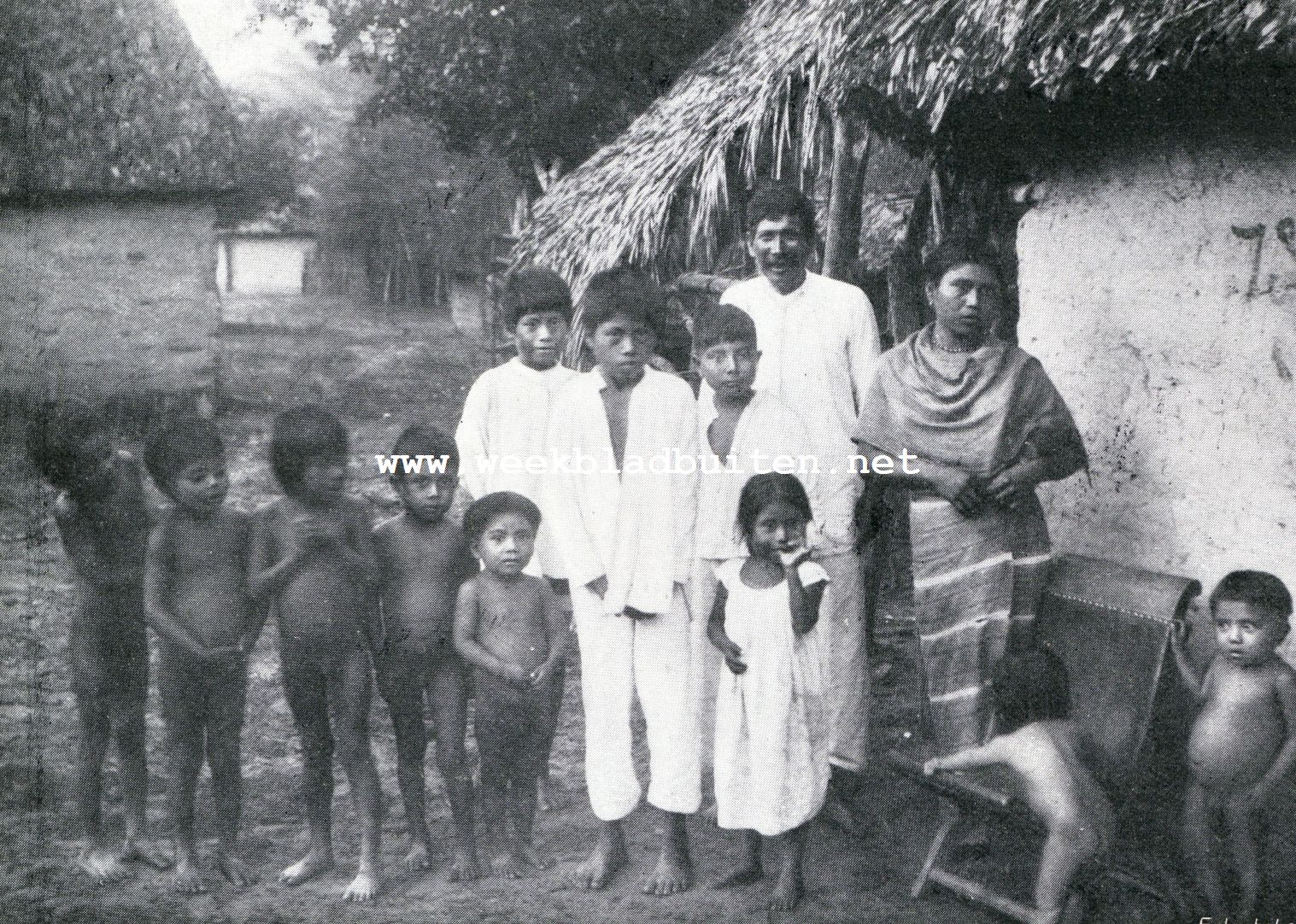 Mexicanen. Een Mexicaansche familie uit het Zuiden
