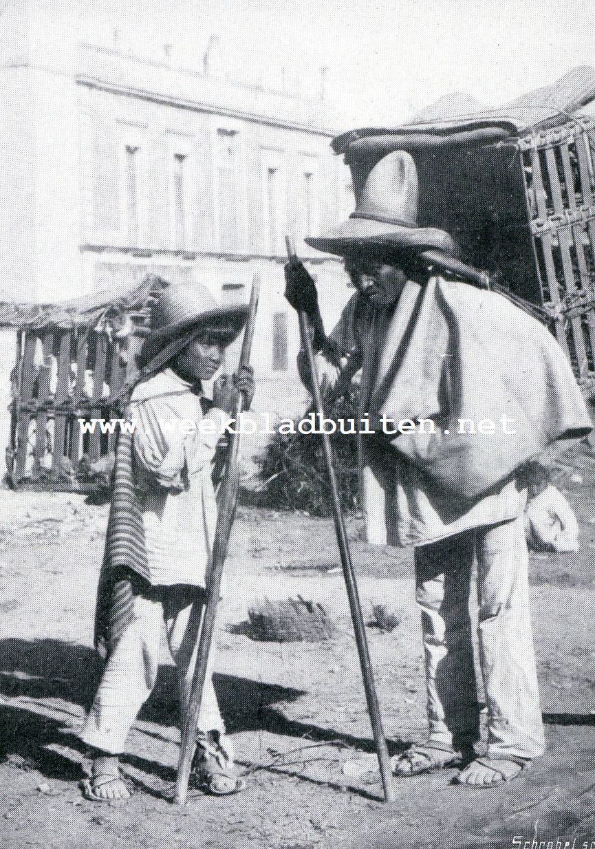 Mexicanen. Boterverkoopers