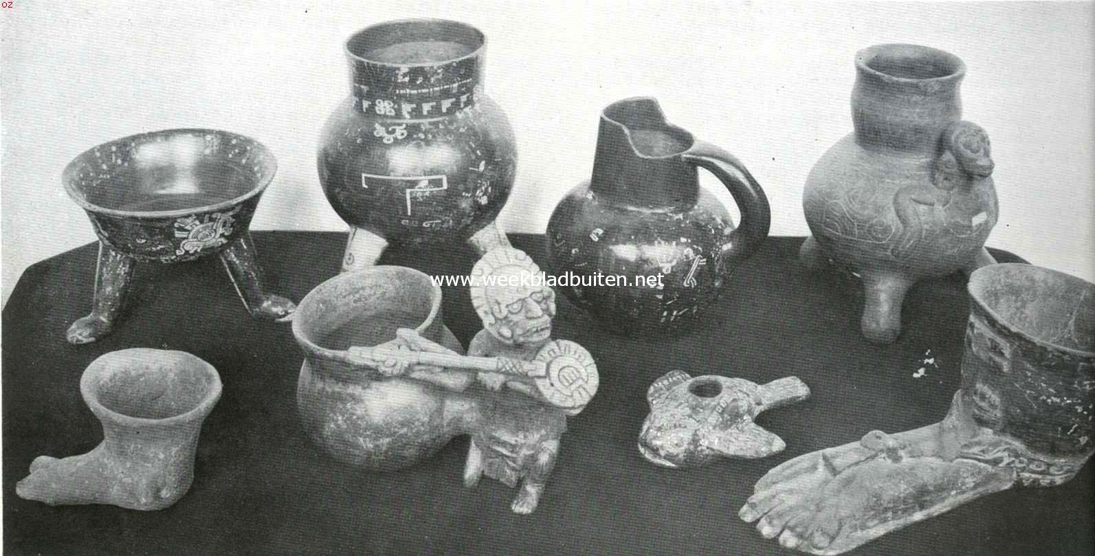 Wondere oudheden. Zapoteca-relieken (Oaxaca)