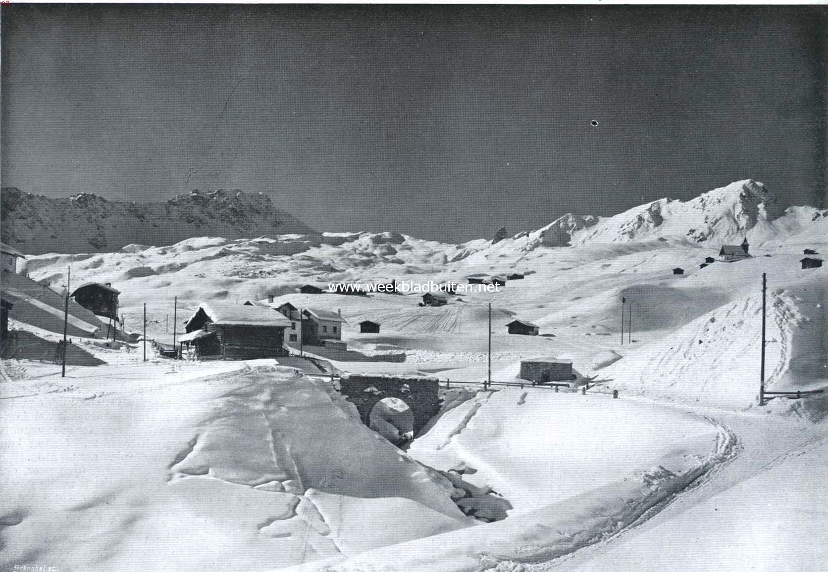 Arosa. Sneeuw-woestijn