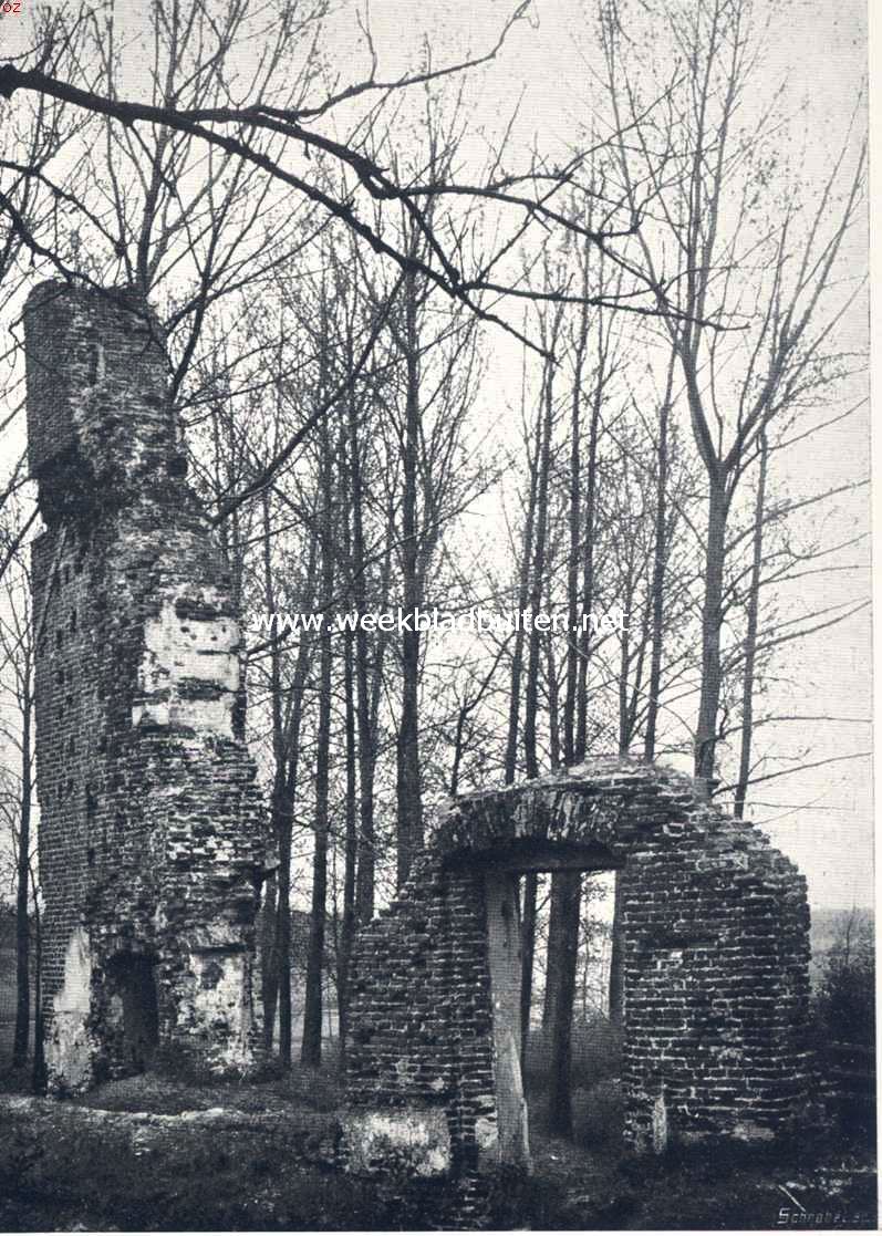 Horst (L.) en het kasteel. De rune te Host (L.) 3