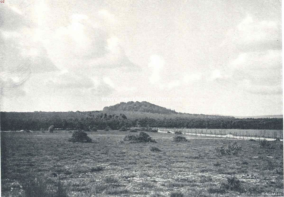 Montferland. De Montferlandsche heuvel gezien van den Paaschheuvel af