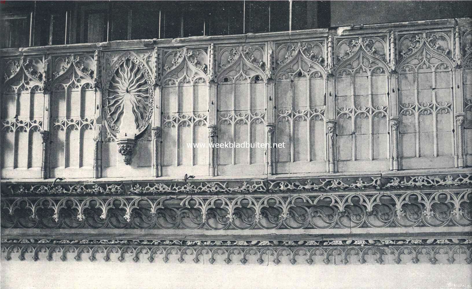 Het oude klooster te Ter Apel. Het oxaal