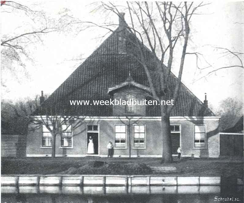 De Westfriesche boerderij. Noordhollandsche boerderij met pyramide-dak, door pannen gedekt