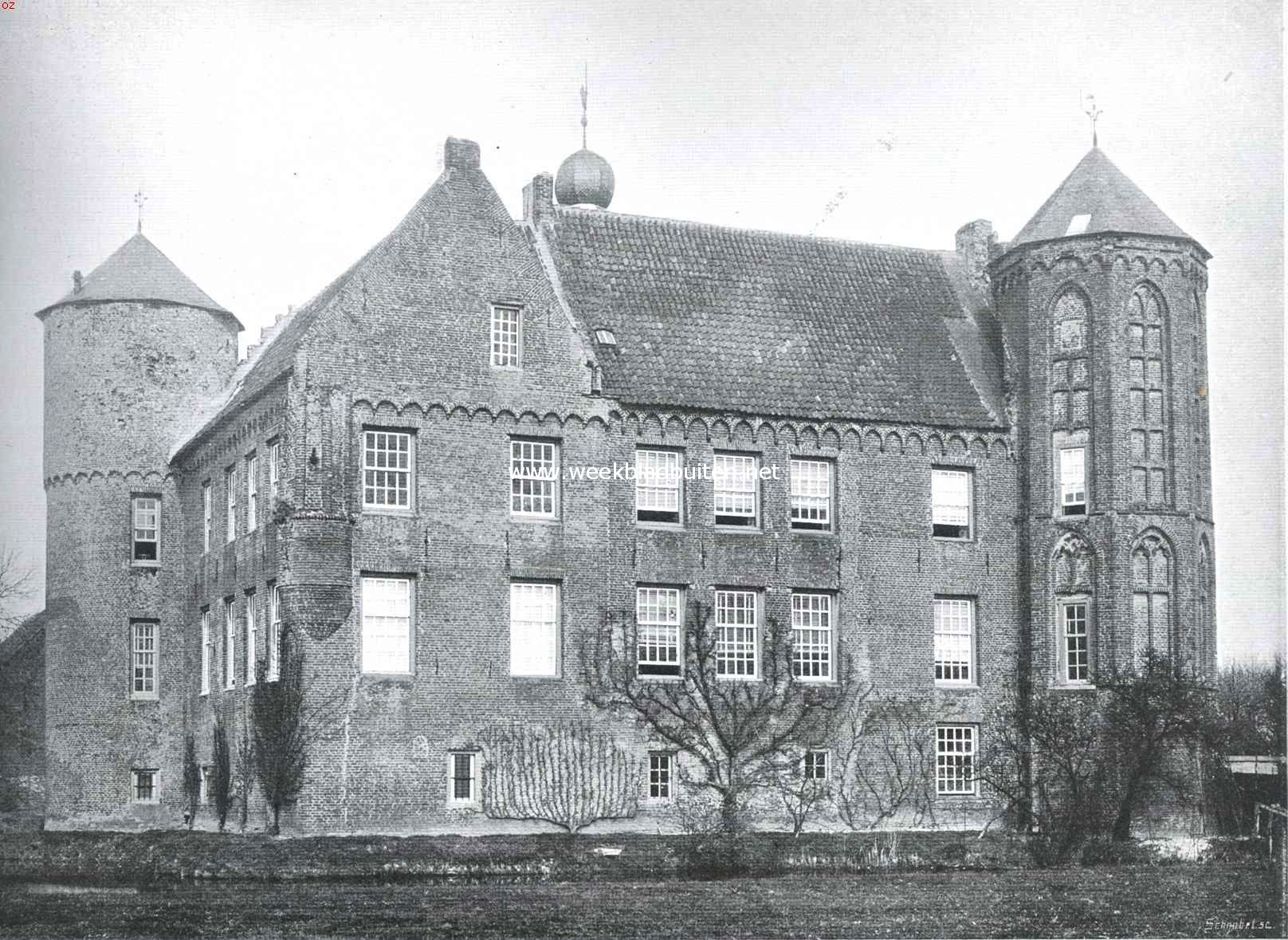 Het kasteel Croy. Achterzijde 2