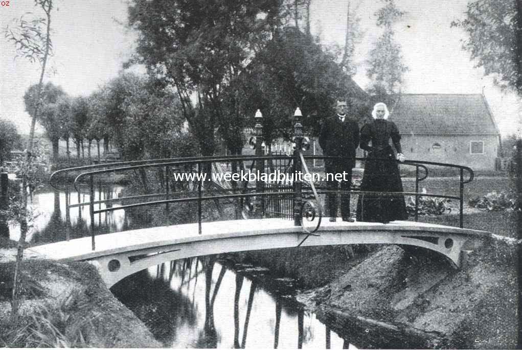 Iets over gewapend beton. Bruggetje van gewapend beton