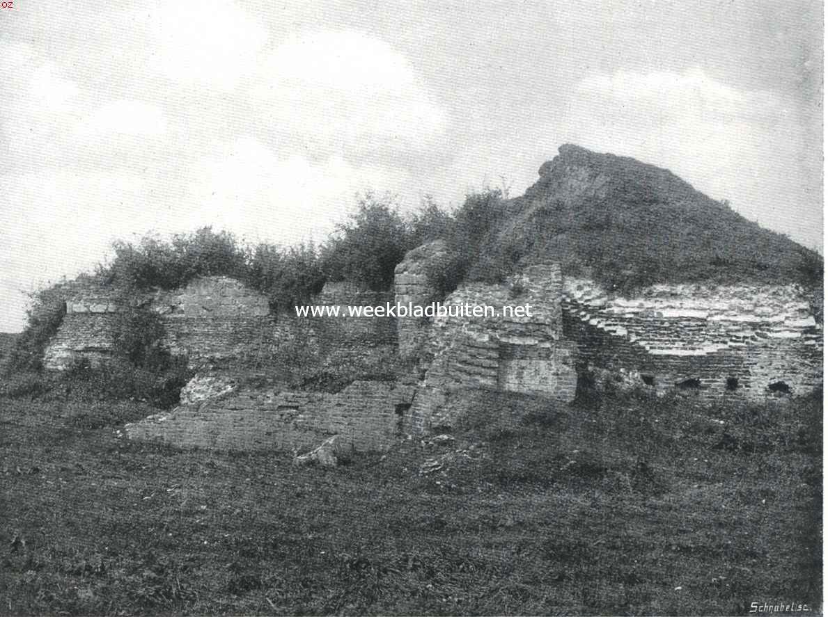 Gennep en het Genneperhuis (L.). Bouwvallen van het Genneperhuis