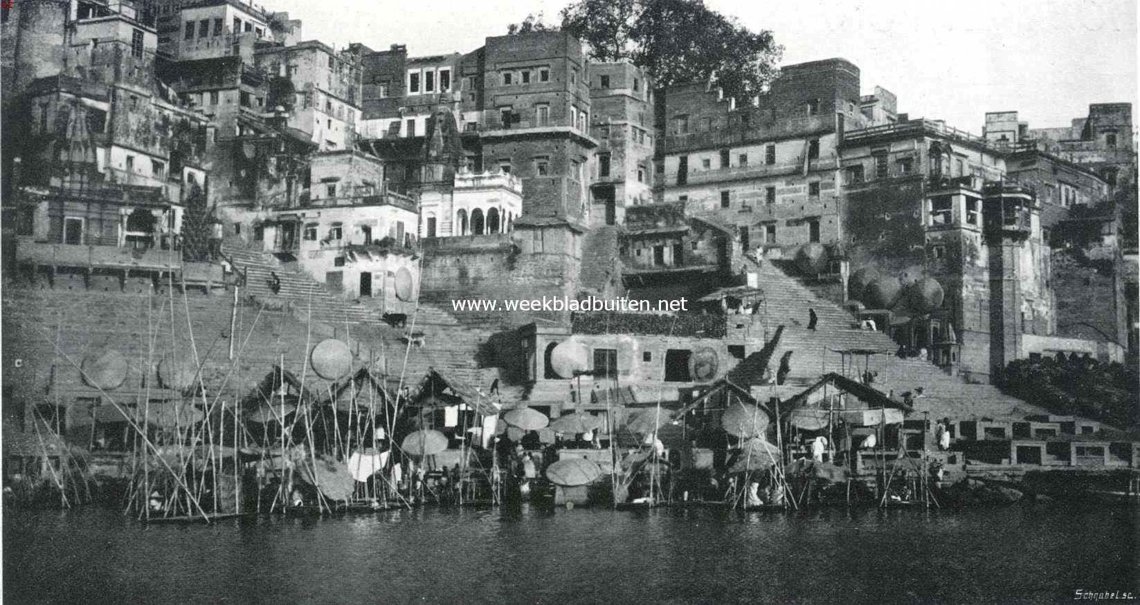 Reisindrukken uit Britsch-Indi. Benares, Panchganga Ghat