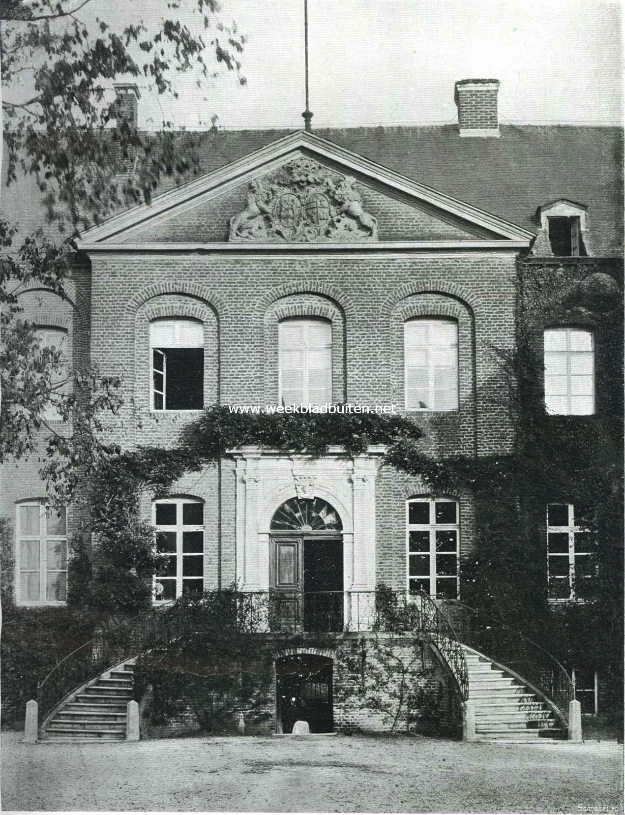 Het kasteel Arcen (L.), front