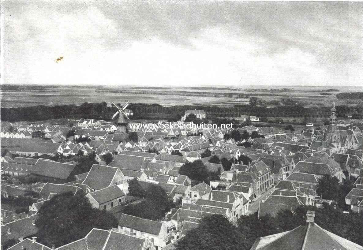 Zierikzee in vogelvlucht