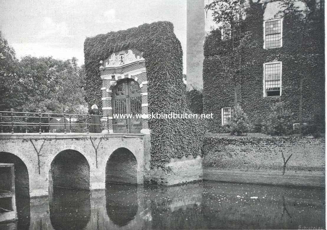 Slotbrug van het kasteel op Schouwen (Z.)
