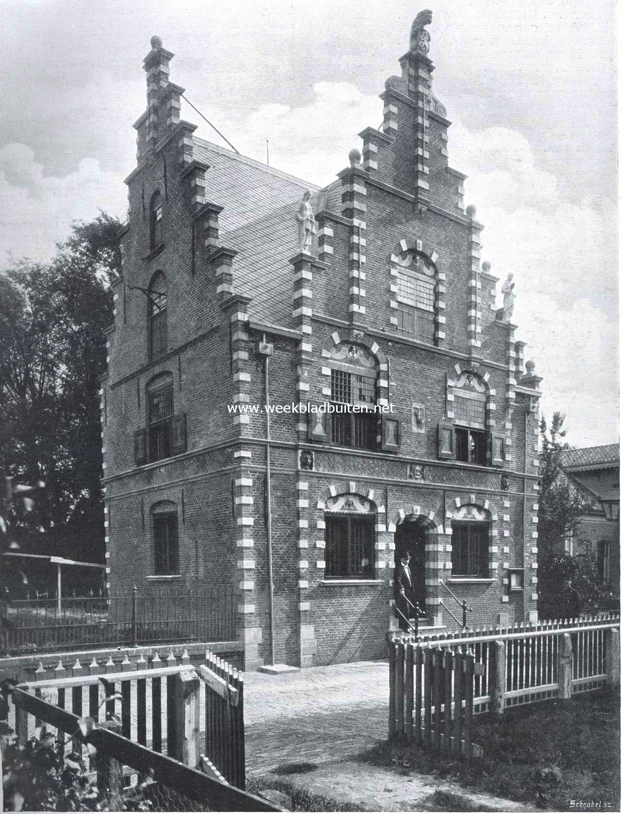 Het gerestaureerde Raadhuis te Graft (N.-H.)