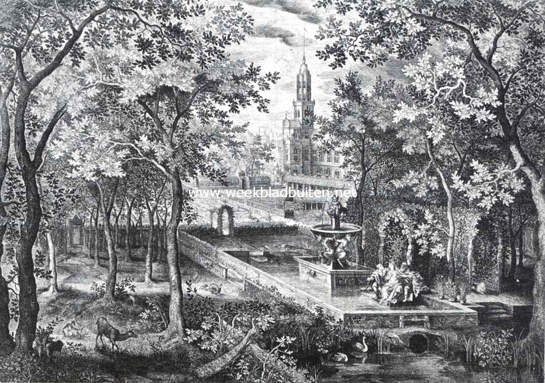 Kasteeltuin 16e eeuw