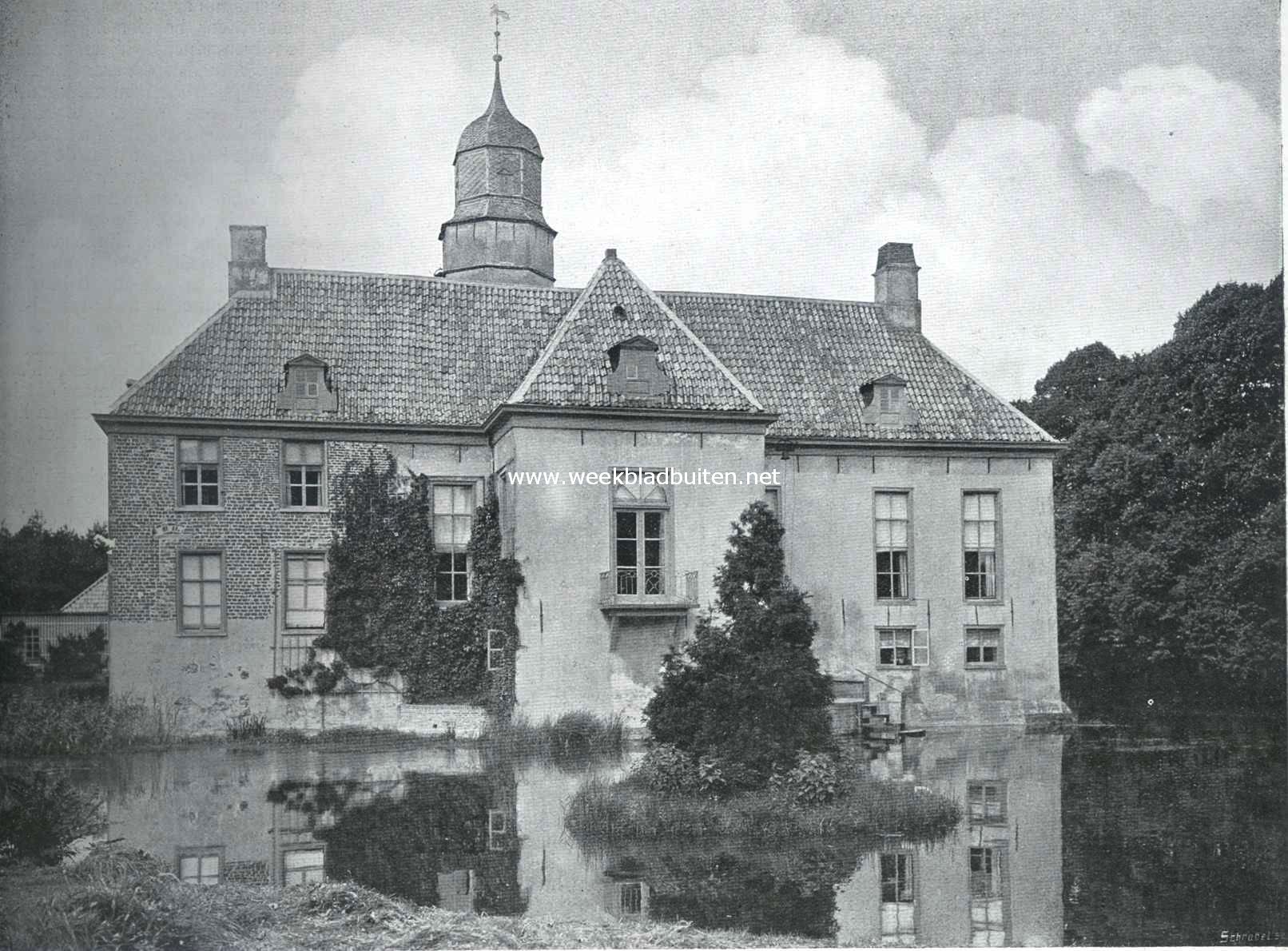De Fraeylemaborg. Achtergevel