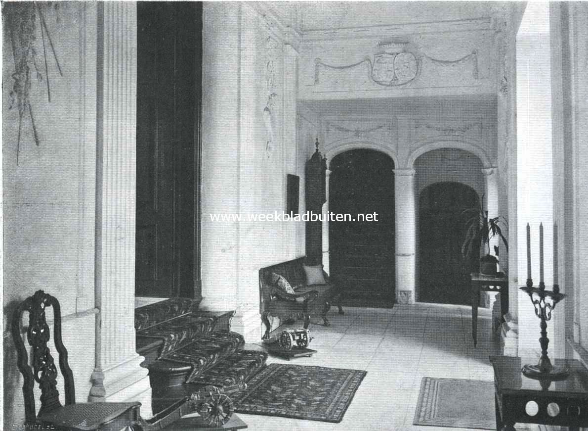 De Fraeylemaborg. De hall