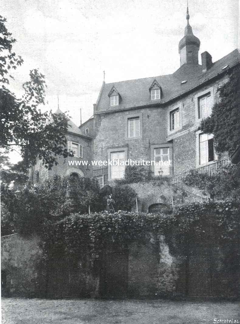 Voorgevel van het kasteel Kessel (L.)